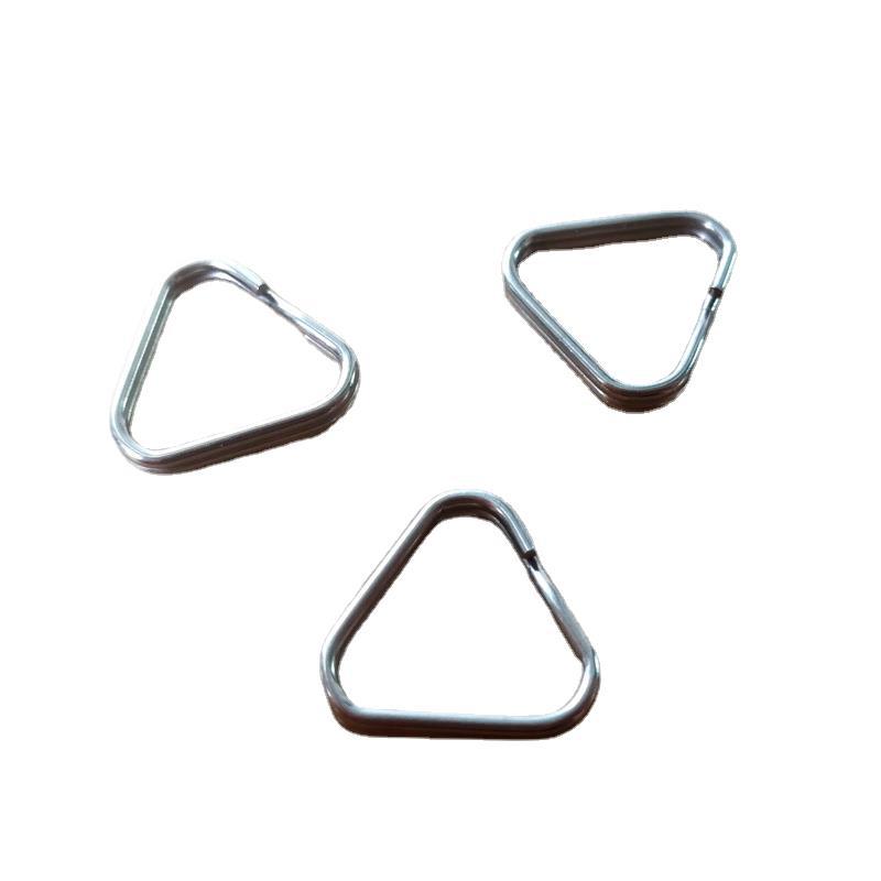Backpacker camera strap auxiliary metal triangle ring fastener paraxial Film micro single camera conversion strap buckle ring