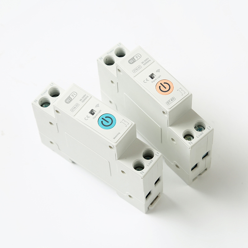 Doodle IoT smart WiFi circuit breaker remote control small household metering air switch voice control