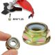 Lawn mower accessories counter-thread nut working head nut gasoline lawn mower universal screw brush cutter pressure plate manufacturer