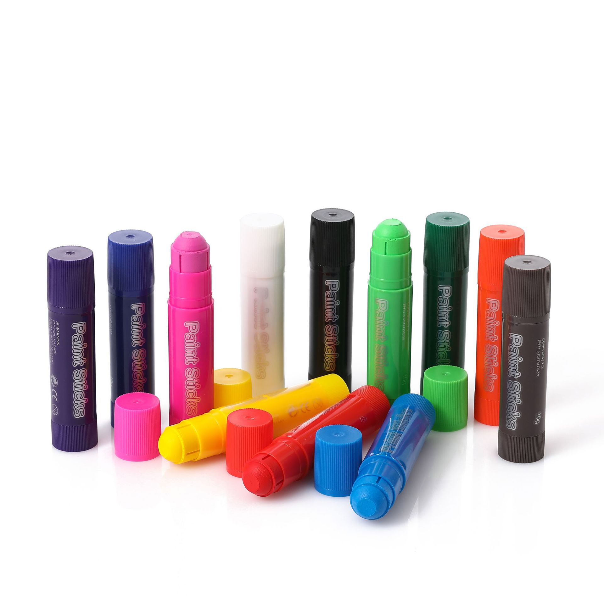 10g solid paint stick, oil-painted silky color full 90 seconds dry seal painting eggshell painting tree