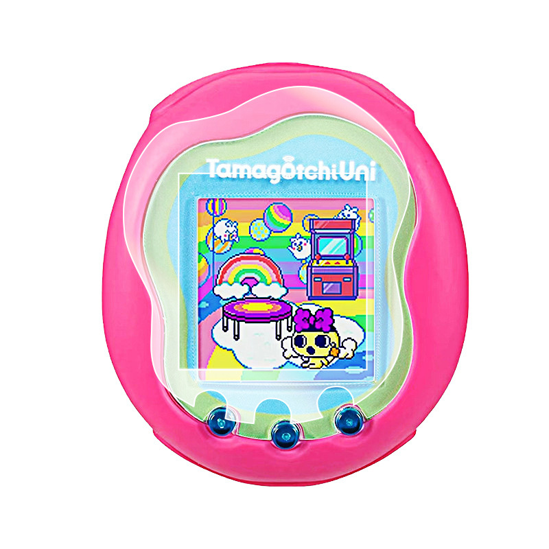Applicable to tuoma Gozi Uni electronic pet machine anti-scratch film game machine bear soft candy HD tpu soft film