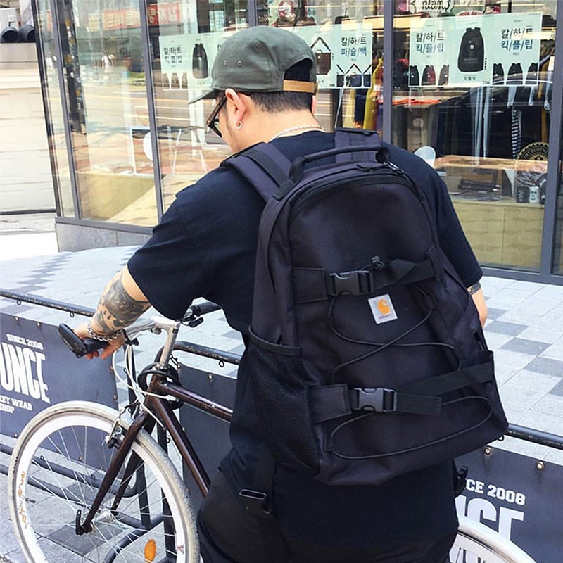 Trendy Brand New Large Capacity Backpack Carhartt Carhartt Men's and Women's Travel Bag Student Schoolbag Computer Backpack