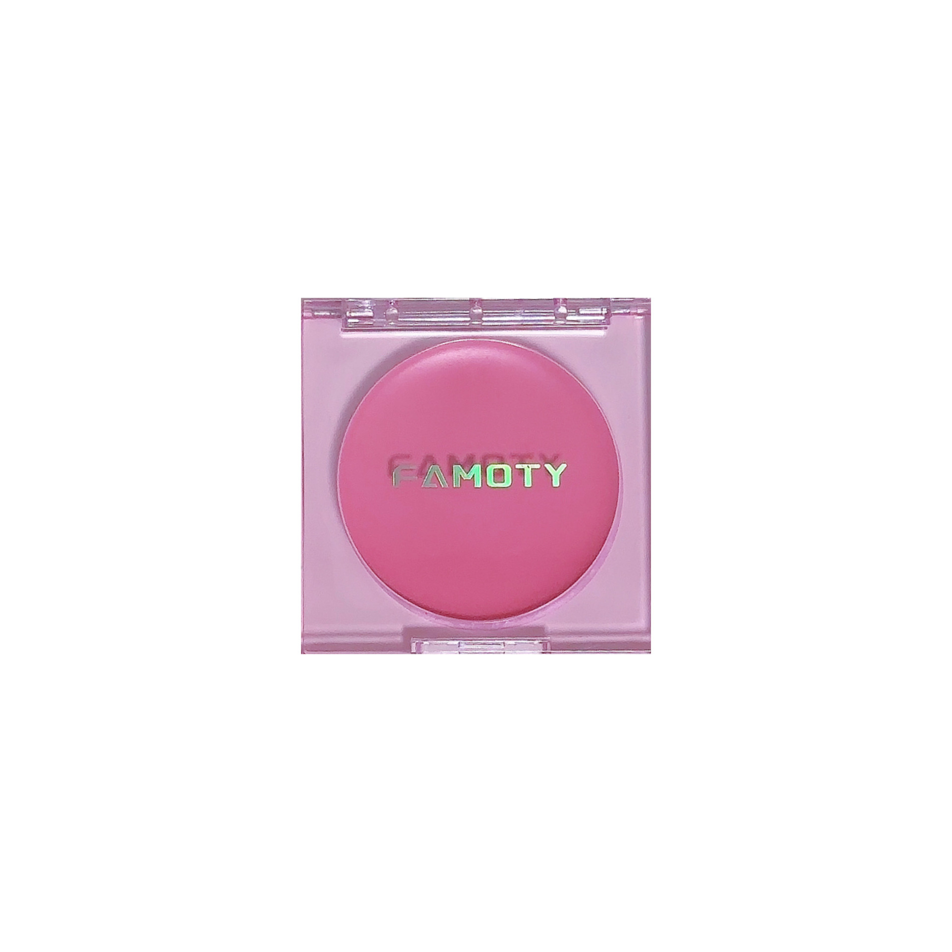 Blush cream FAMOTY monochrome matte blush cream mashed potatoes natural delicate color lasting pseudo plain white