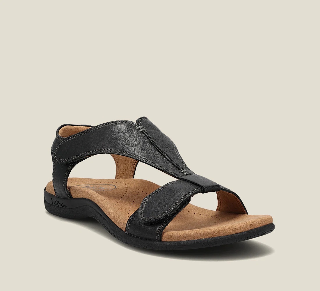 AliExpress Sandals Women's 2022 Summer European and American Flat Arch Massage Velcro Casual Beach Sandals