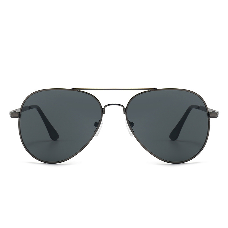 Little Red Book New Sunglasses Men's Double Beam Sunglasses Women's Black Toad Glasses Fashion Personalized Classic Retro Glasses