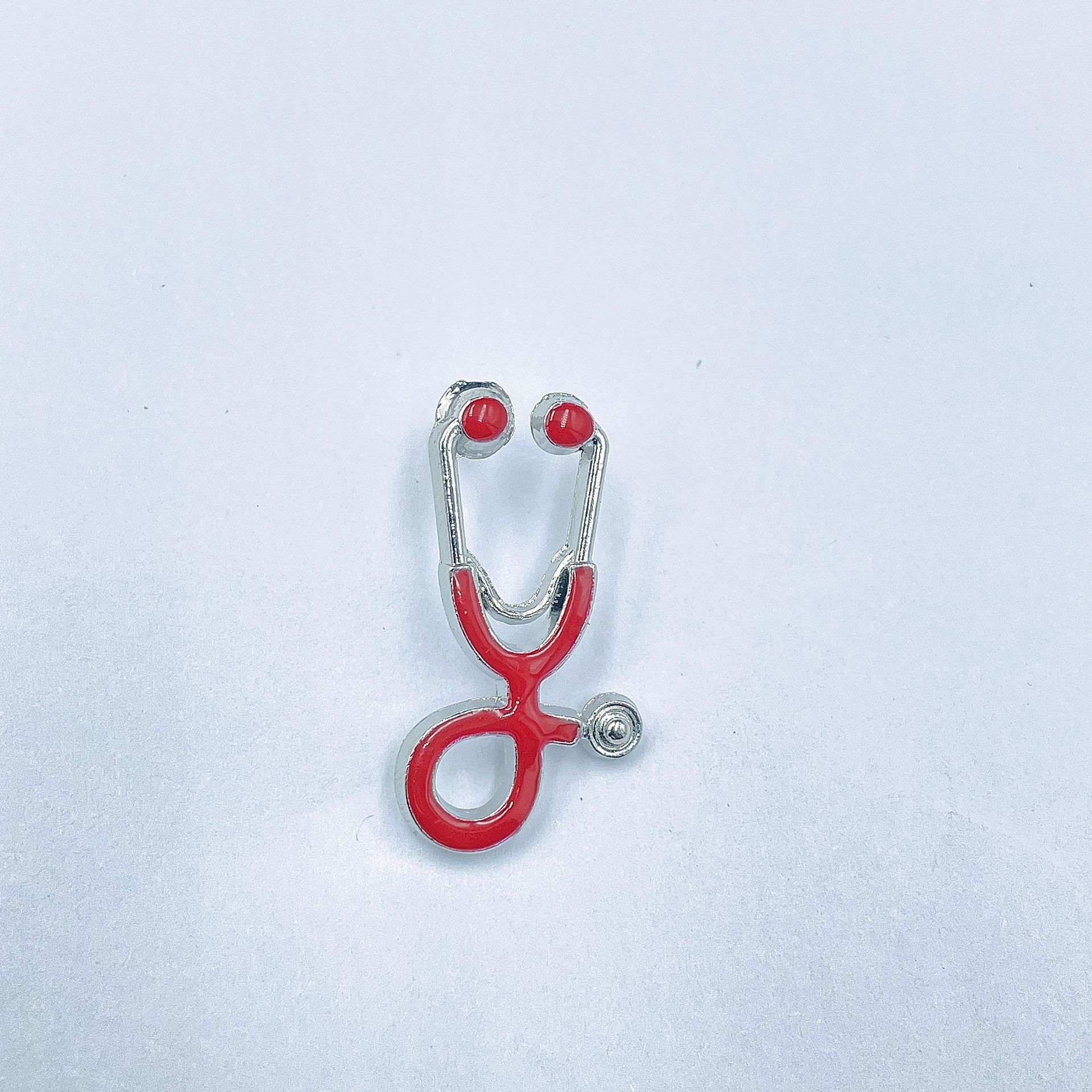 WISH Cross-border Explosions Cartoon Brooch Wholesale Creative Joker Doctor Stethoscope Brooch Jewelry European and American Jewelry