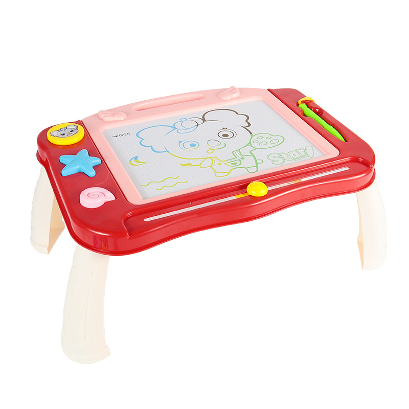 Children's magnetic drawing board kindergarten calligraphy tools children baby gift graffiti board 1-3 years old 2 Toys