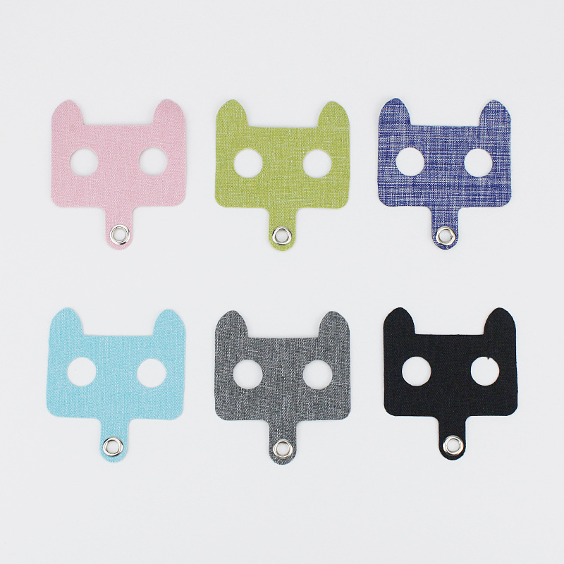 Cross-border new mobile phone gasket universal matching mobile phone lanyard connection piece universal anti-drop mobile phone clip