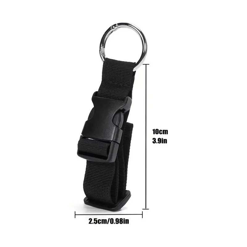 Luggage fixing belt backpack external portable bag with release buckle expansion and supporting Belt mountaineering bag hanging belt