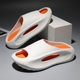 Slippers Men's Summer Outdoor Wear Trendy Sports Sandals and Slippers Thick Sole Dung Feeling Outdoor Casual Internet Celebrity Sandals Men's Beach