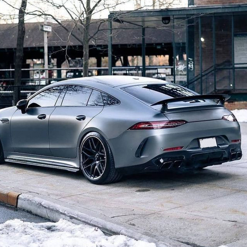 Suitable for Mercedes Benz AMG GT GT50 GT63 four-door air knife rear air knife exterior decoration car sticker modification