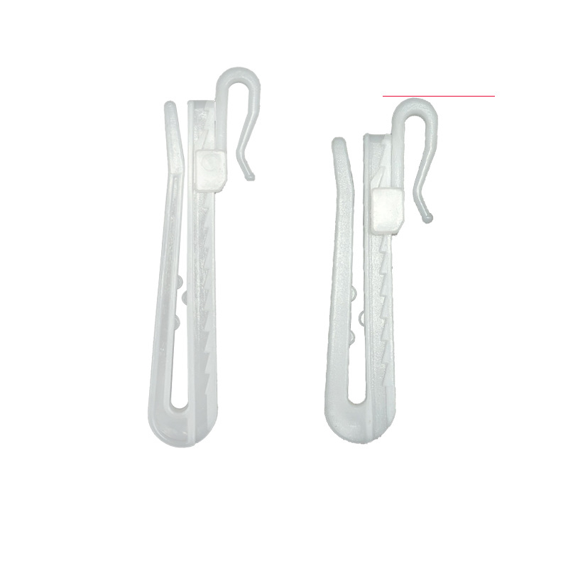 POM Korean style 7/8.5CM curtain lifting hook adjustable telescopic hook S hook lengthened plastic adjustable hook