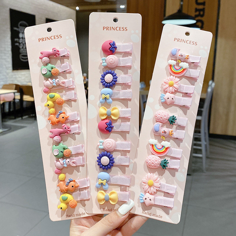 Children's hairpin new little girl small hairpin girl cute duckbill clip hair small baby clip bangs clip wholesale