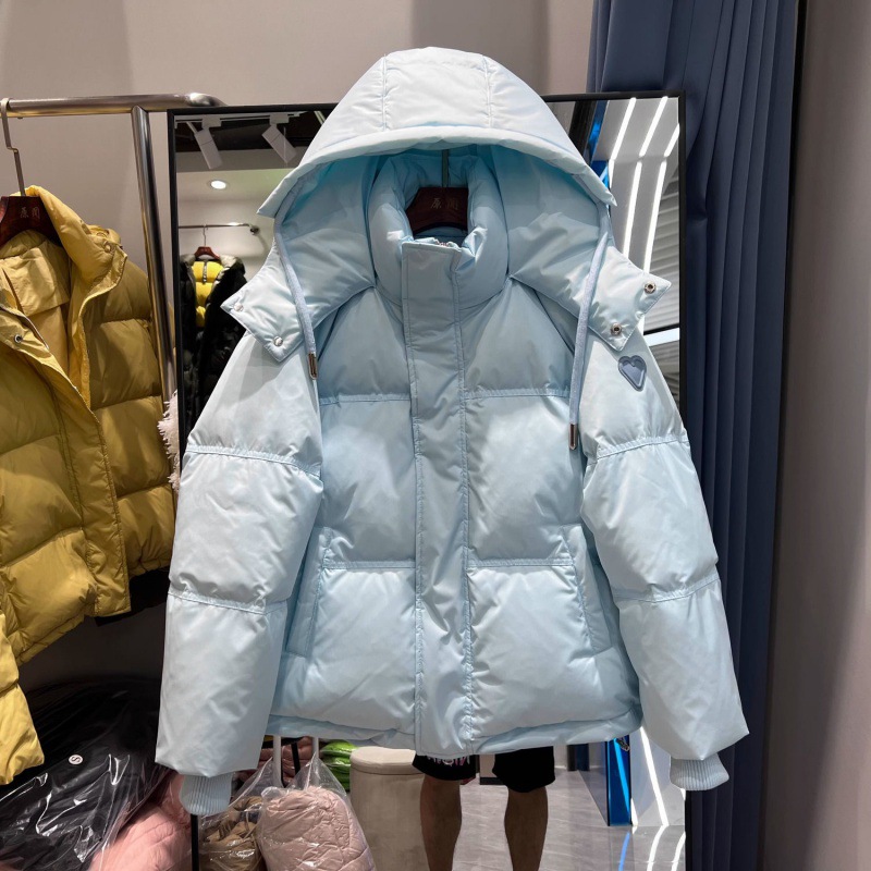 Little Man Cotton-padded Jacket Women's 2024 Winter New Korean Explosions Design Sense Off-season All-match Cotton-padded Jacket Short Cotton-padded Jacket