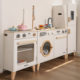 Cross-border CPC cooking simulation kitchen CE gas stove oven suit baby wooden children play house toys