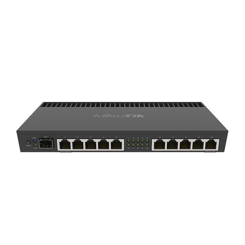 Mikrotik Rb4011igsrm 10gbps 11 ポート 4 コア有線ルーター 1u ラックマウントデジタルコンピュータ/ルーター/ルーター|undefined