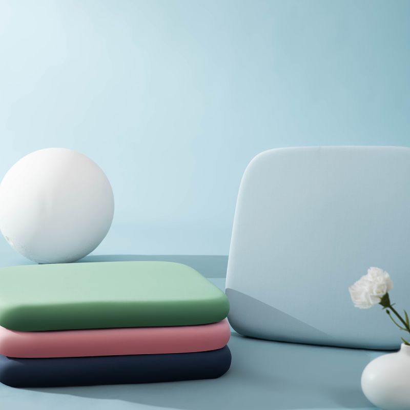 Memory foam ice silk cushion summer ice pad butt breathable cool cushion chair Mat office long-sitting chair cushion