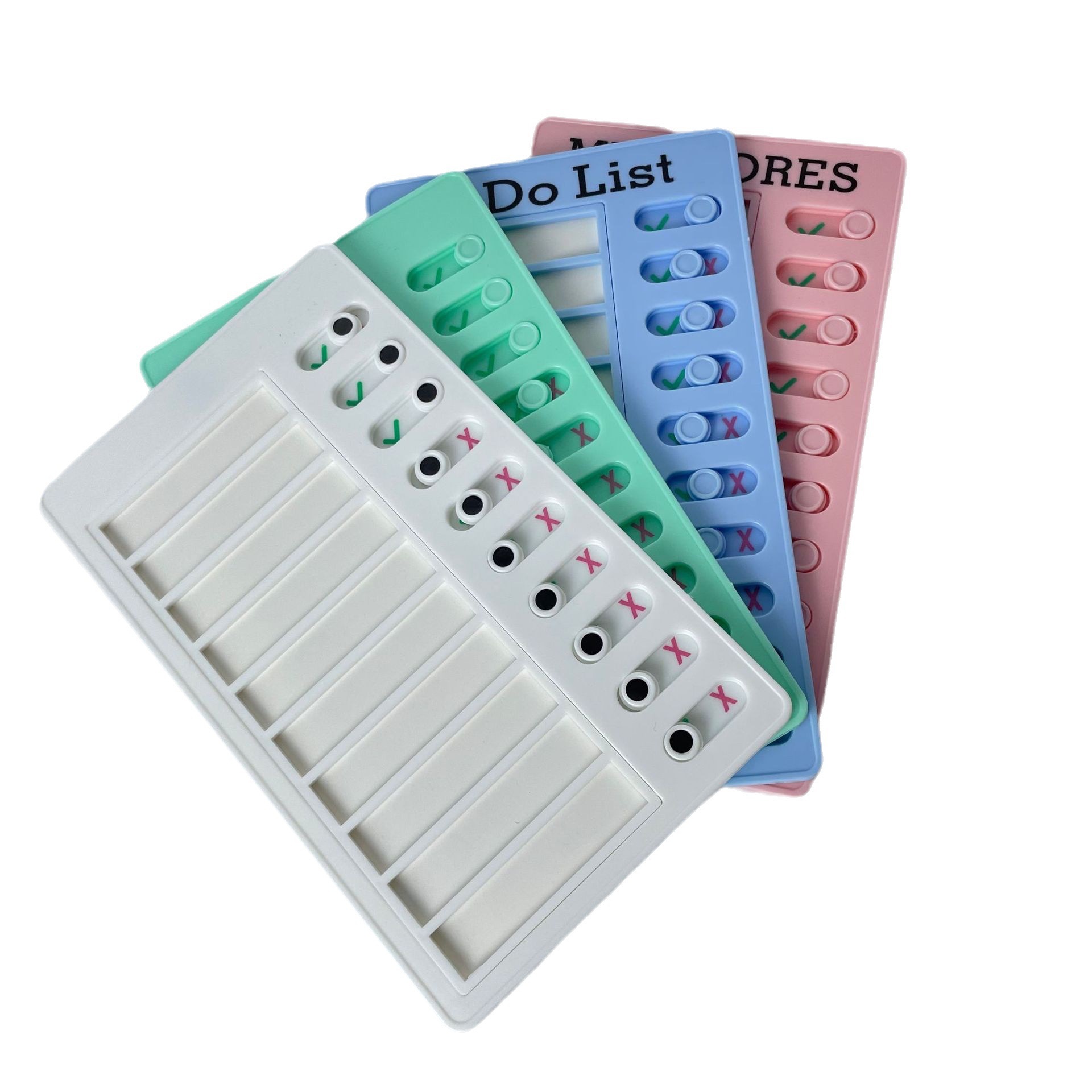 Cross-border Children's Week Program Self-discipline Artifact Primary School Students' Home Pushcard Table Daily Time to Learn Self-discipline Pushcard