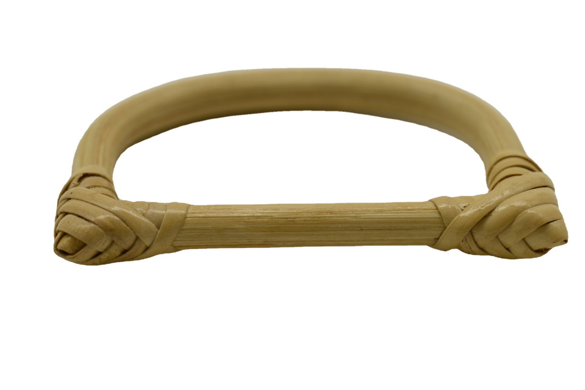 Small and exquisite natural white rattan bamboo hoop crafts for handbag and bag handle decoration