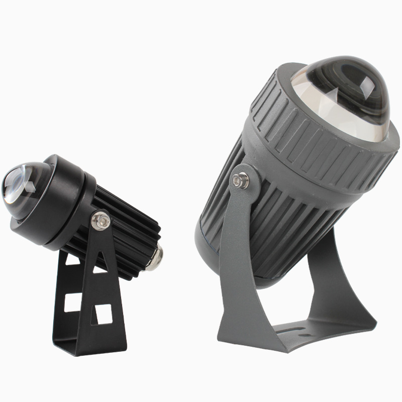 led shot sky a beam of light concentrated Hotel Villa exterior wall lighting Roman column super bright colorful discoloration waterproof