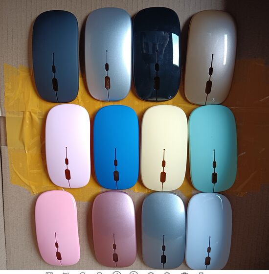 New Bluetooth dual-mode wireless mouse charging mute computer notebook cross-border office game luminous mouse