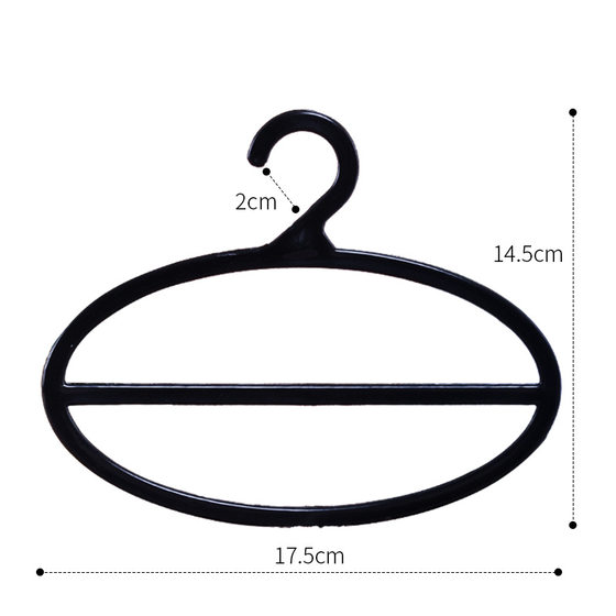 Factory direct plastic scarf rack silk scarf display rack hanging rotating hanger supermarket multi-function display rack