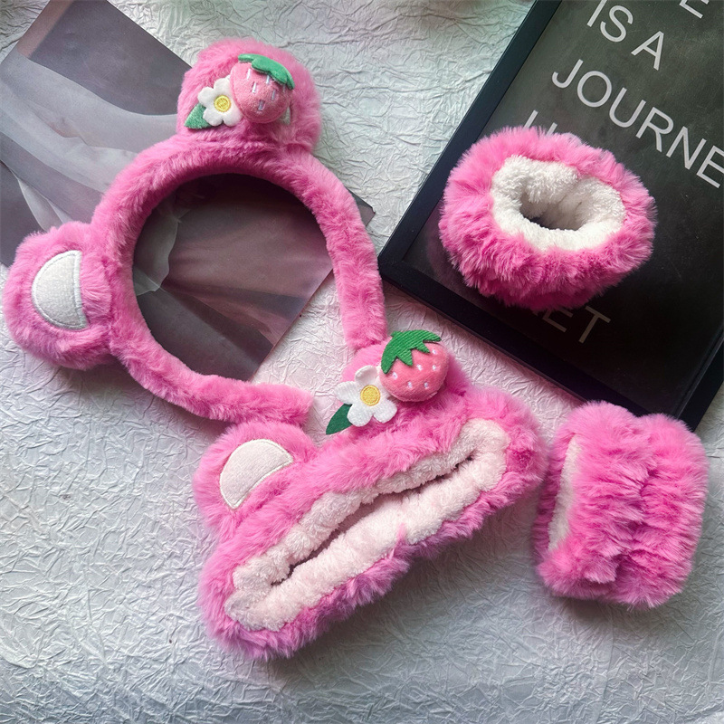 Hair band face wash headband female 2023 new mask special hair band wash headband headband hair clip male headdress
