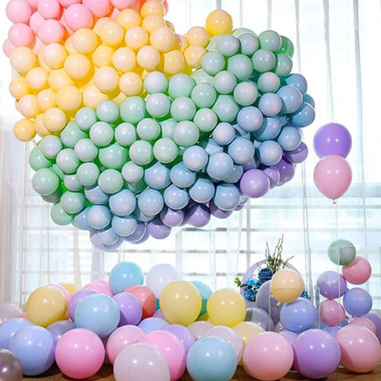 10 inch 2.2g Macaron color latex balloon party balloon manufacturers supply birthday wedding room wedding balloon