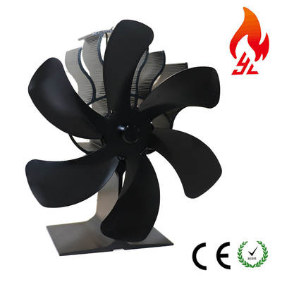 2021 New 6-leaf Amazon foreign trade Europe and the United States thermal power fireplace fan