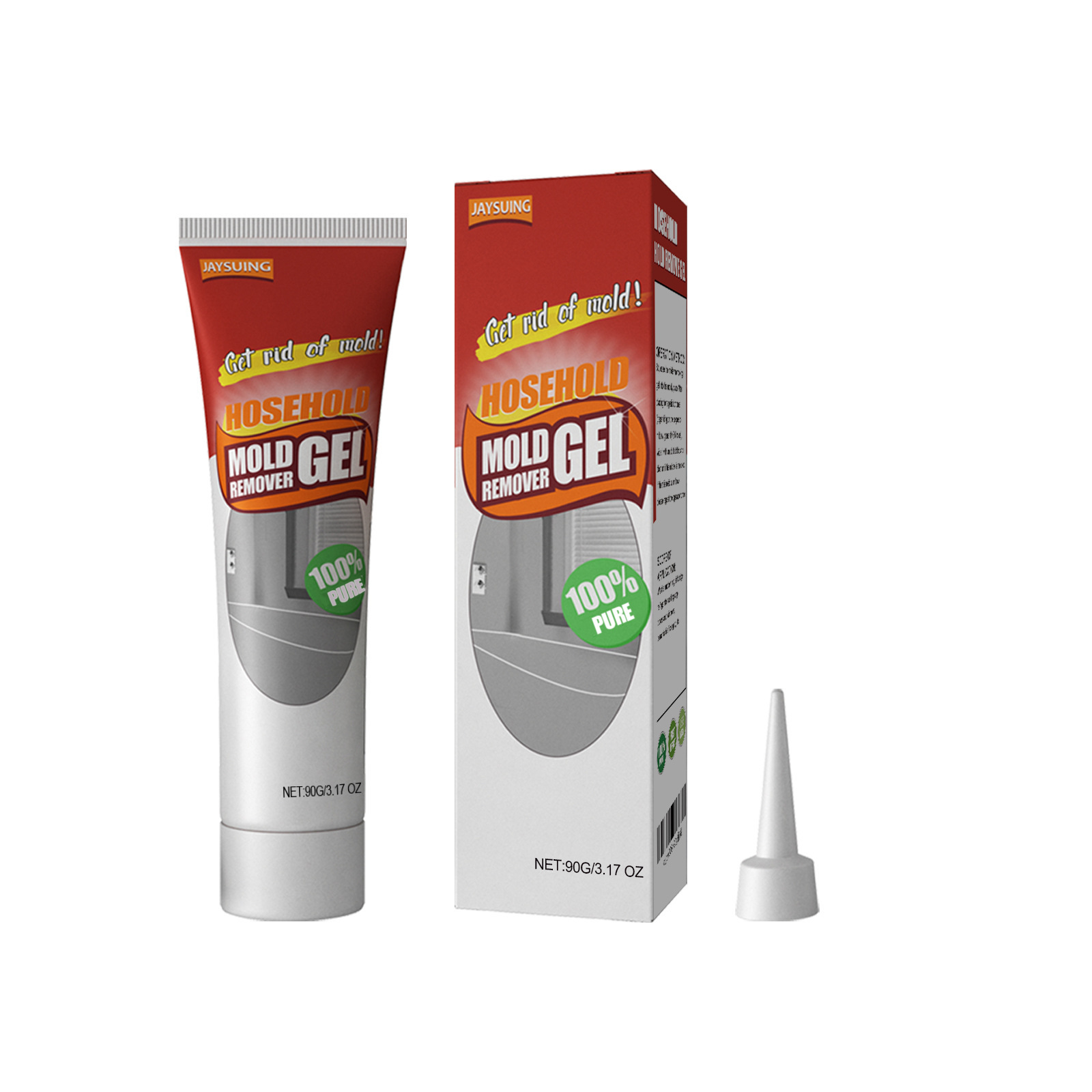 Jaysuing mildew removal gel Bathroom Kitchen Wall white wall cleaning stains mildew removal cleaner