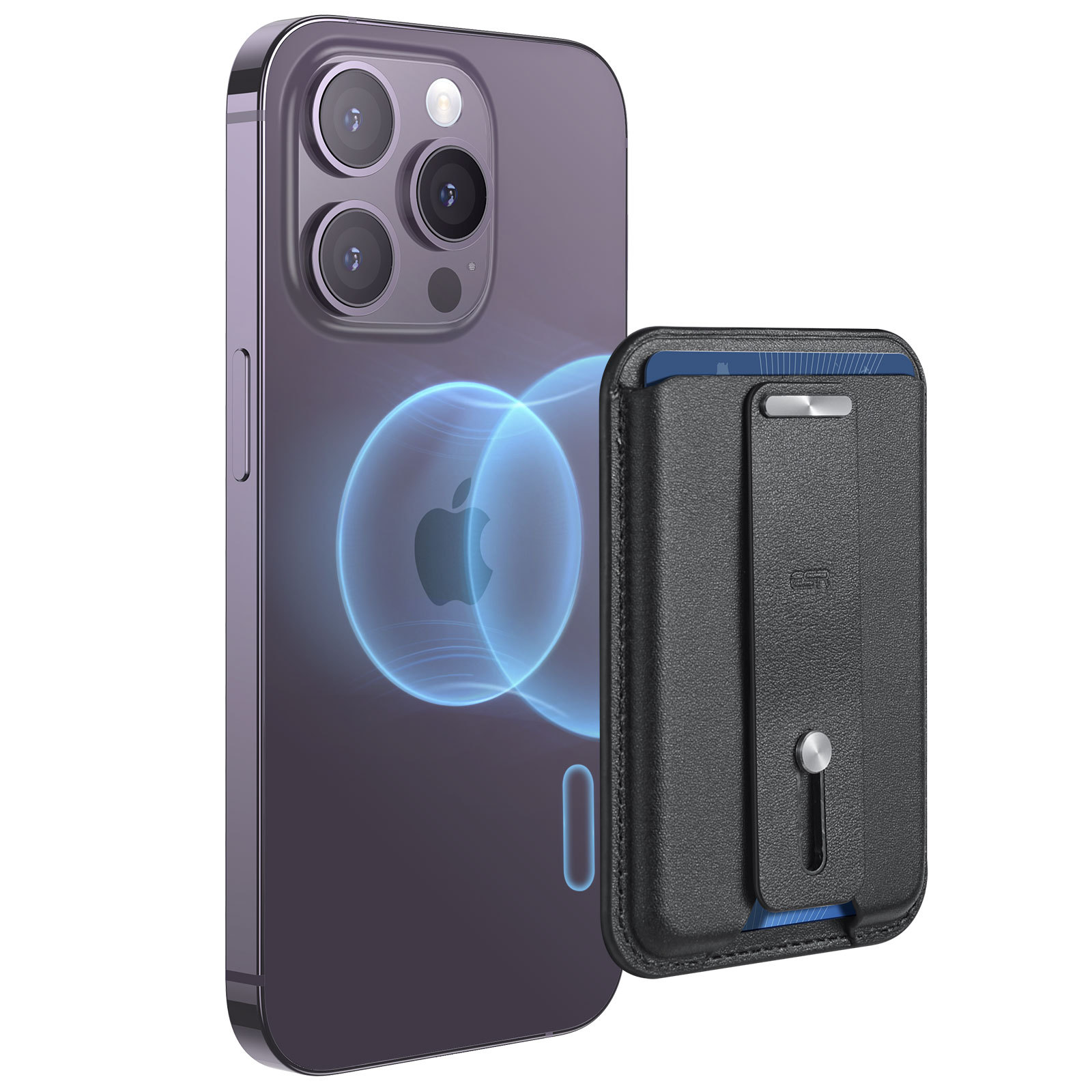 ESR Yise HaloLock dushang series magnetic card holder suitable for iphone14 13 bracket card holder