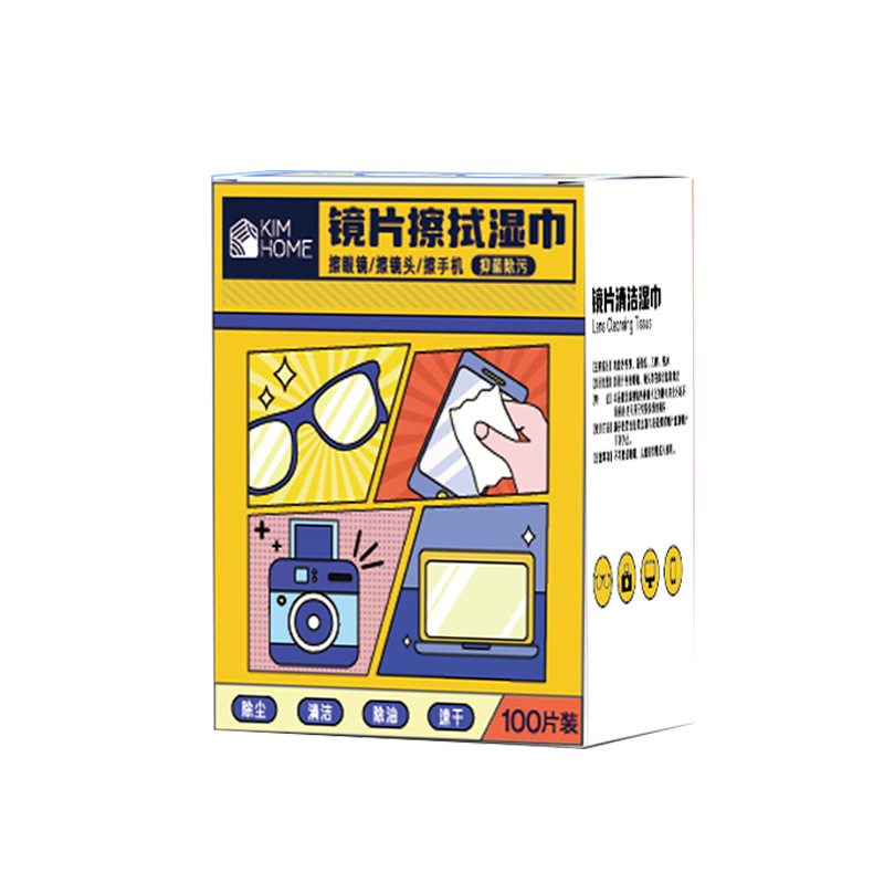 Lens Cleaning Wipes Wipes Mobile Phone Screen Lens Lens Disposable Wipes Glasses Defogging Disinfection Wipes