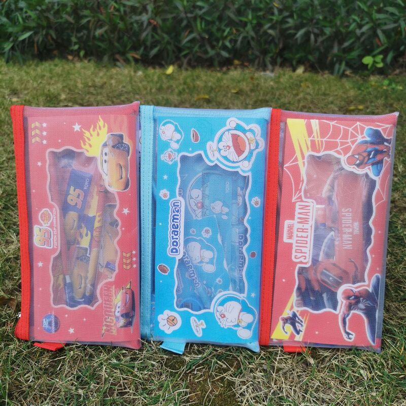新型8017糸網網チャック袋文房具ギフトバッグ幼稚園誕生日プレゼント筆袋セット起爆金|undefined