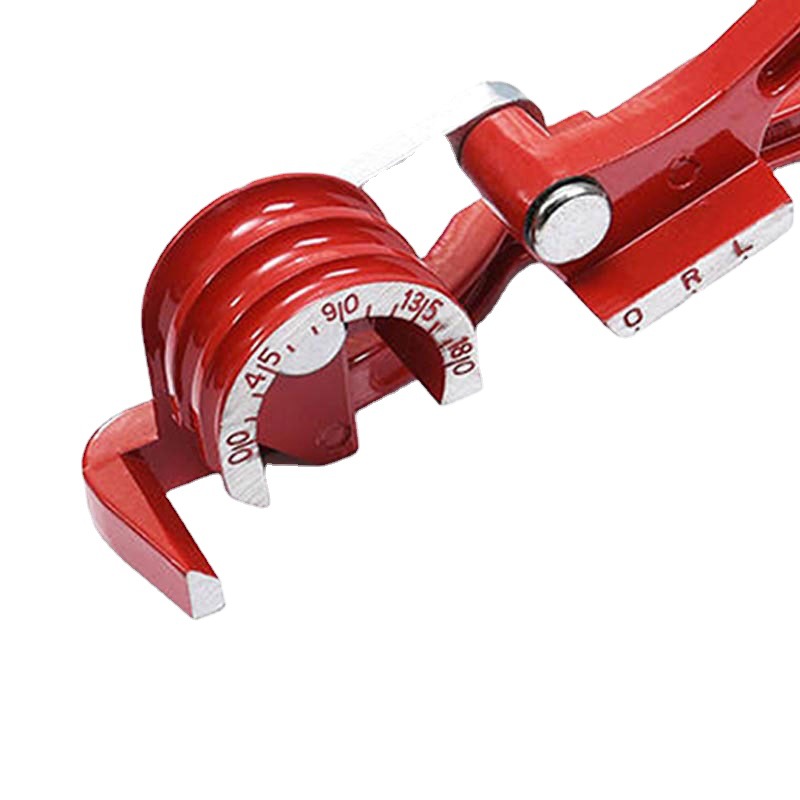 Manual pipe bender three-slot Pipe Bender air conditioner copper pipe aluminum pipe manual spring pipe bender British metric pipe bender