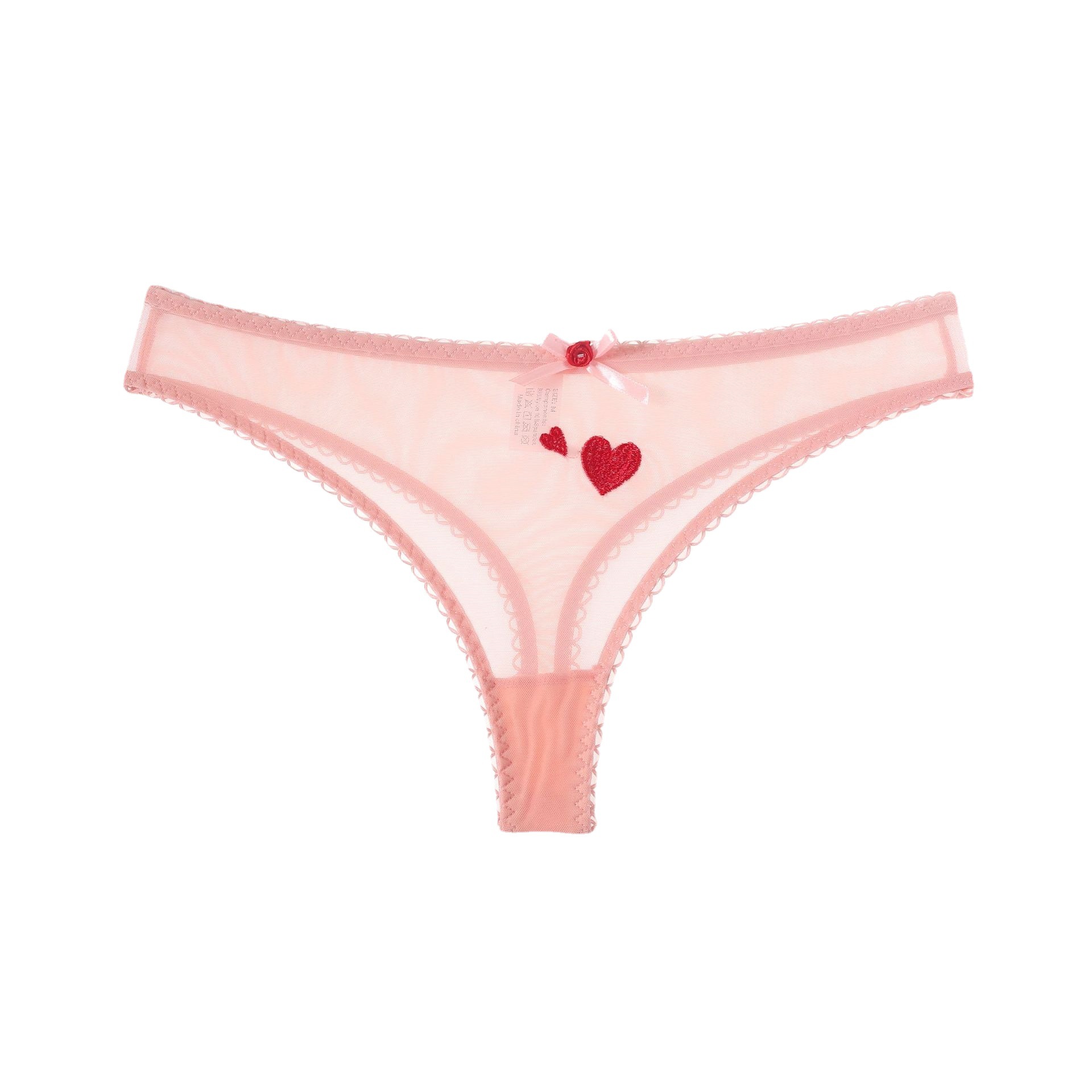 Cross-border for Europe and the United States transparent briefs ladies underwear embroidery cute mesh lace sexy underwear supply