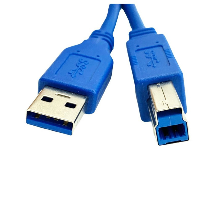 USB3.0 Print Line High Speed Square Port Print A Male/B Male Computer Copier Mobile Hard Disk Connection Data Line