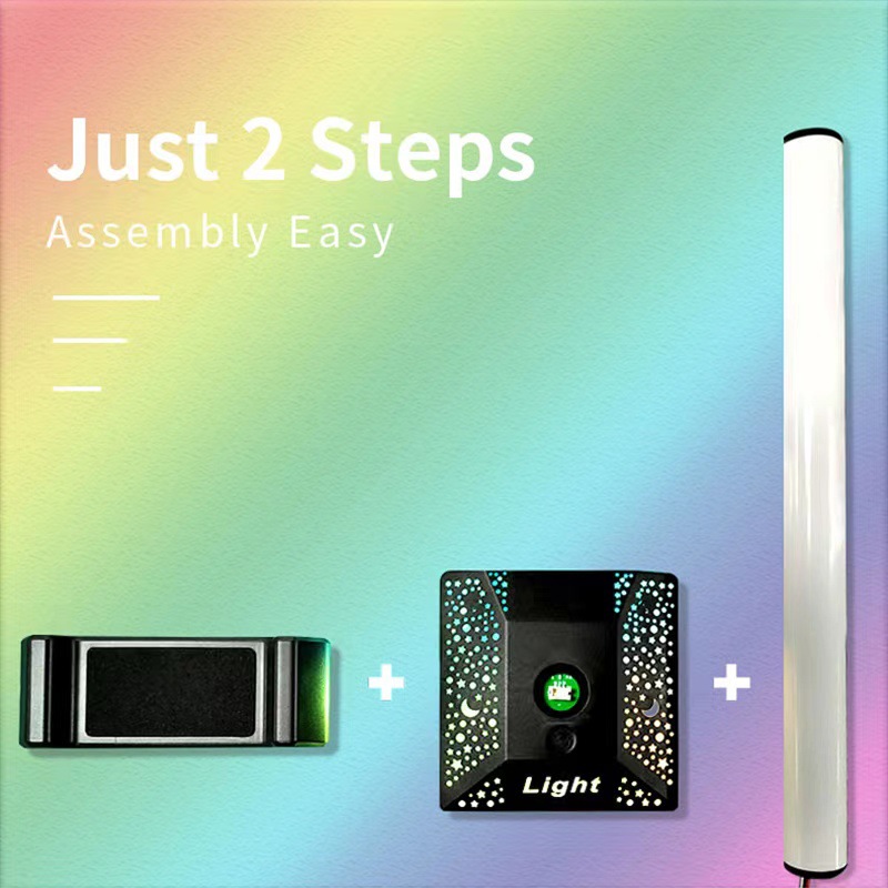 Desktop Atmosphere Light Headset Bracket Magic Color 2811 Built-in IC Electric Competition Atmosphere Light Magic Color