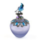1; Sapphire Blue Bird 40ml; Glass Metal