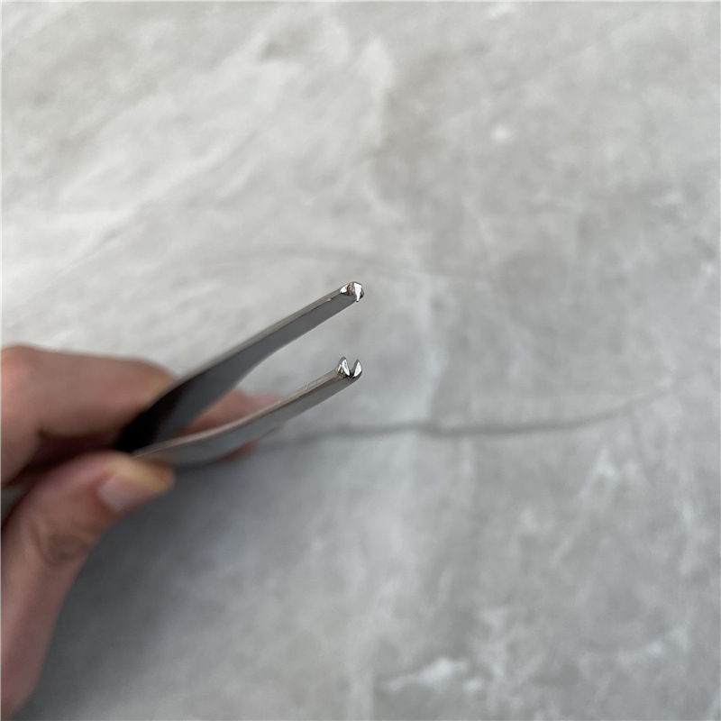 Thickened tissue forceps stainless steel toothed forceps 14cm with hook dressing forceps rat tooth forceps leather forceps clamping forceps with Hook