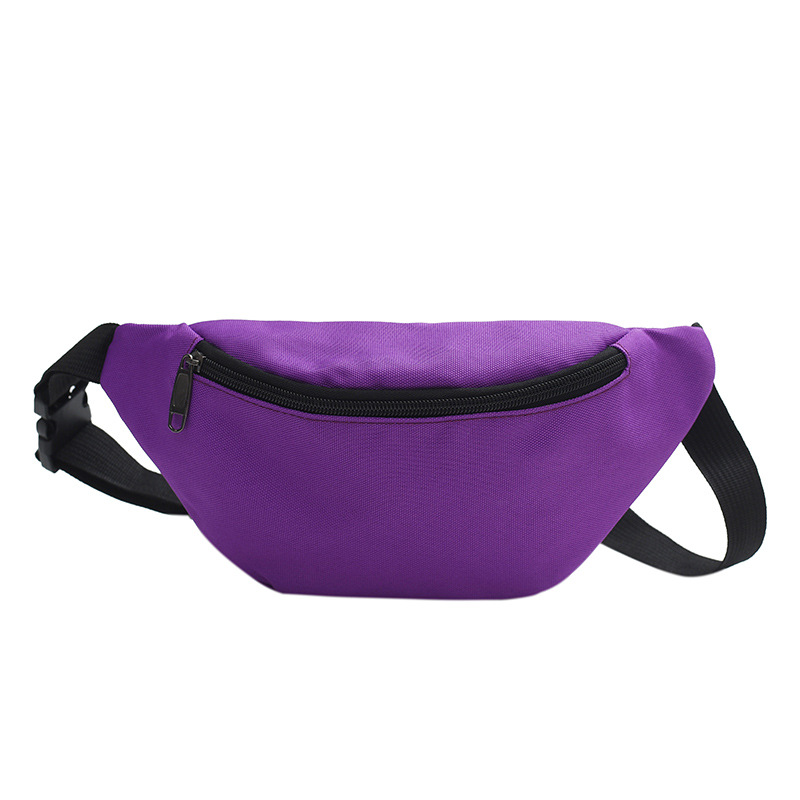 Large Capacity Canvas Waist Bag Men's Casual Sports Chest Bag Outdoor Portable Mobile Phone Bag Cashier Stall Crossbody Bag for Women