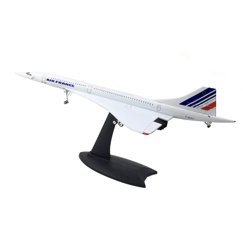 1200 スケール超音速コンコード旅客機合金モデル航空グッズ装飾装飾品|undefined