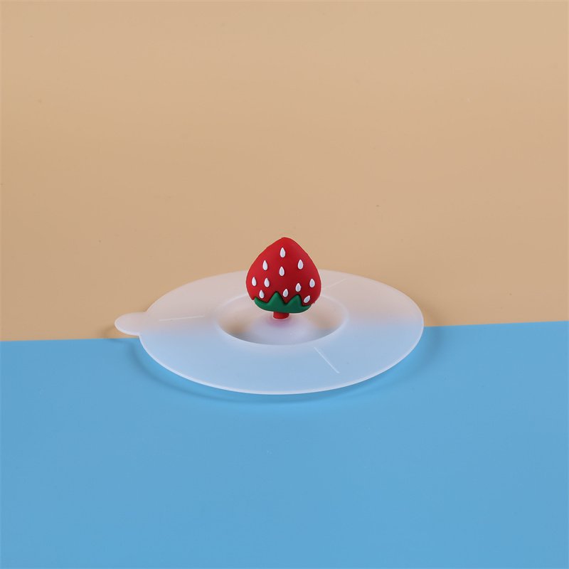 Three-grade multi-color cute doll silicone cup lid water cup multi-purpose silicone water cup series daily supplies