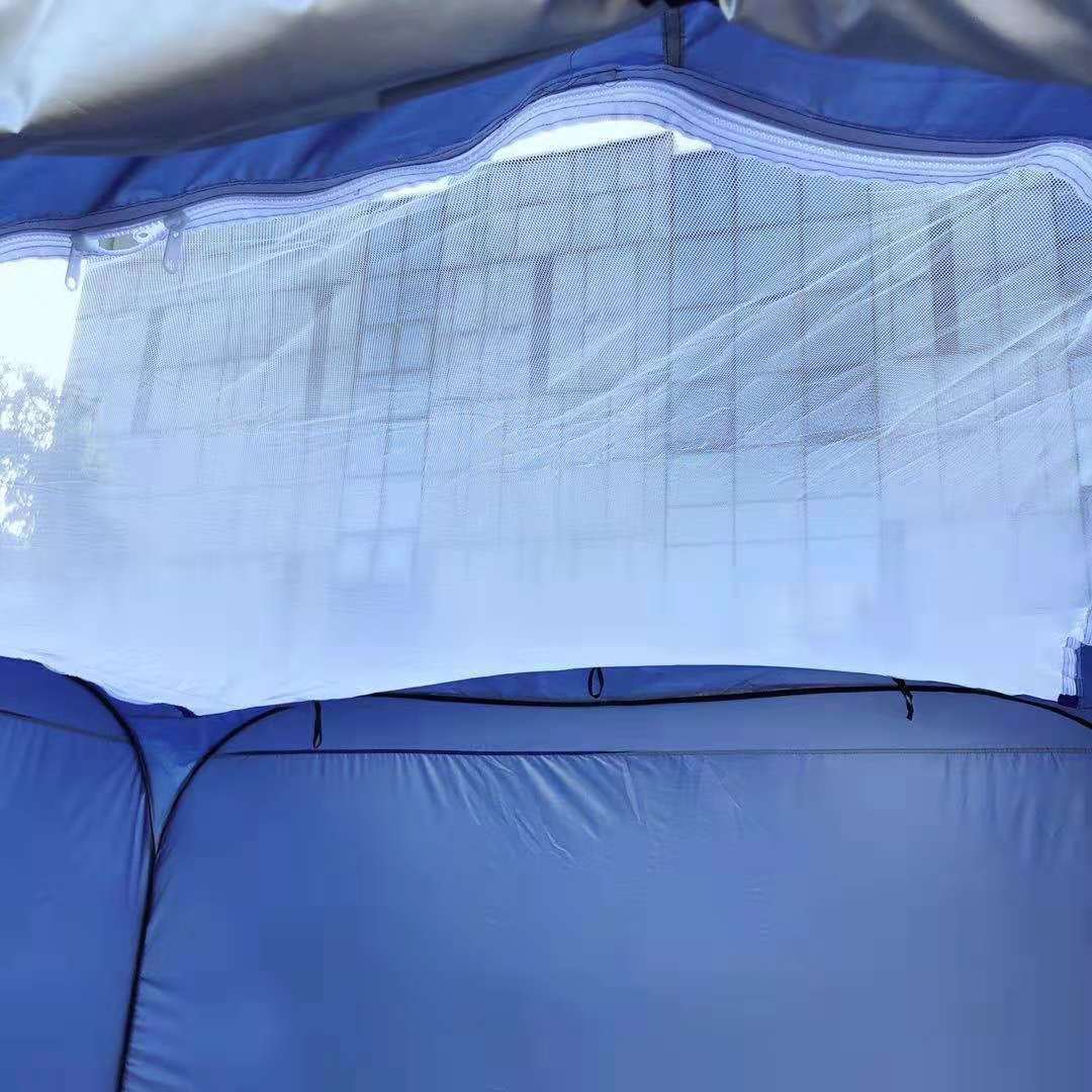 Indoor disaster relief isolation emergency rescue tent automatic quick opening large steel wire tent export