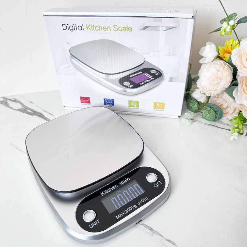 Factory Direct CH305 kitchen scale household baking scale food scale stainless steel electronic scale high precision electronic scale