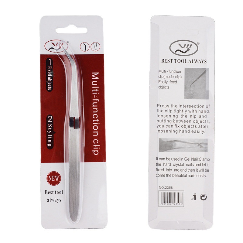 Nail art tools stainless steel phototherapy crystal nail phototherapy nail shaping pliers shaping clip shaping tweezers