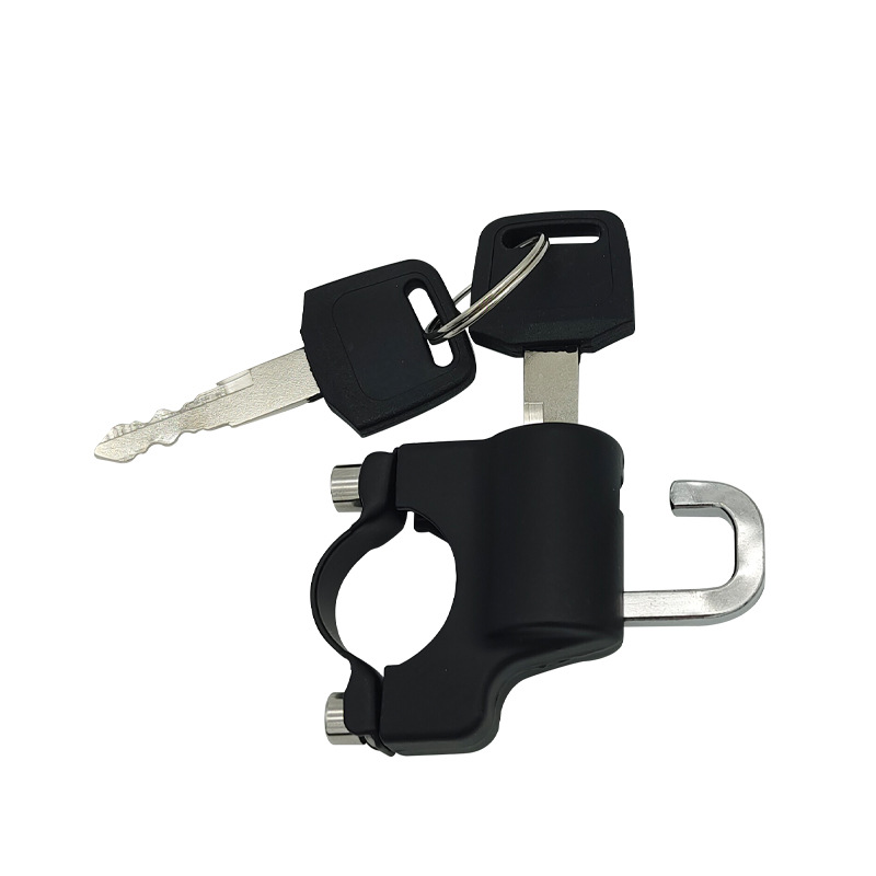 Electric car helmet lock bicycle safety helmet lock battery car motorcycle anti-theft universal fixed multi-function lock
