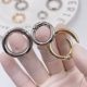 Zinc alloy spring buckle hanging plated spring ring bag DIY accessories open ring bag hanging buckle fur ball pendant