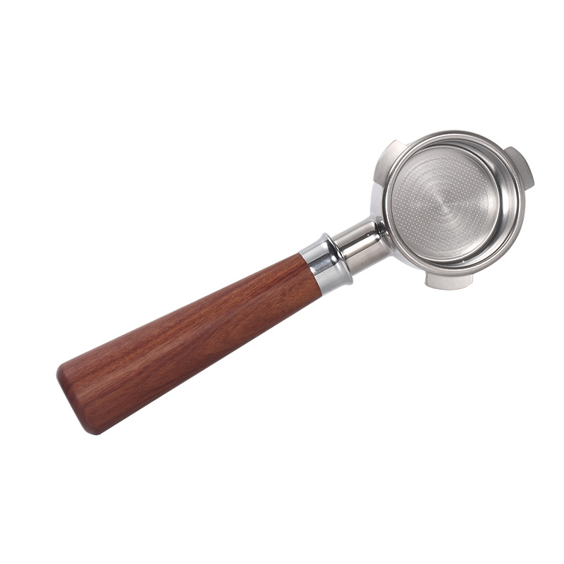 stainless-steel-coffee-handle-54mm-solid-wood-no-bottom-platinum-rich-8-series-universal-for-coffee-machines-modern-simple-style