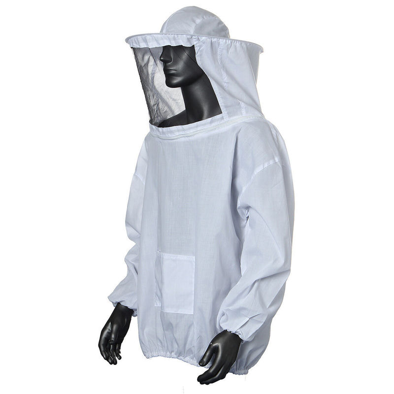 蜂防止服セット現物蜂具養蜂半身ジャケット蜂服帽子半身上着養蜜防護服|undefined