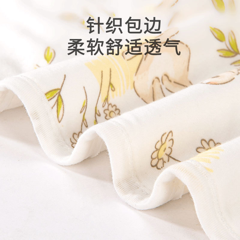 Baby Cushion Spring and Summer Bidole Newborn Thin Pure Cotton Bag Newborn Baby Bag Single Swaddle for Newborn delivery room